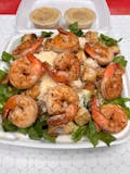 Caesar Salad with Fresh Shrimp