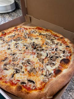 Fresh Mushroom Pizza