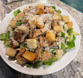 Caesar Salad with Grilled Chicken Salad