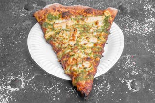 Chicken Bacon Pesto Pizza