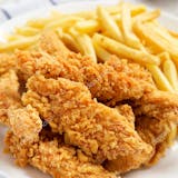Fried Chicken Tenders with Fries
