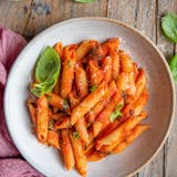 Penne with Rolls Lunch