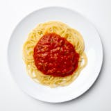Spaghetti marinara with Rolls
