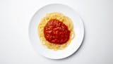 Spaghetti marinara with Rolls