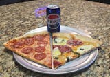 Any 2 Slices & Can of Soda Lunch Special
