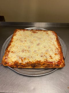 Sicilian Pan Cheese Pizza