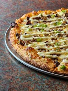 Philly Cheesesteak Pizza