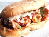 Meatball Parmigiana Sub