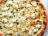 White Spinach Pizza