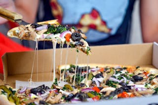 Veggie Deluxe Pizza