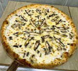 Roasted Mushrooms White Pizza