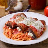 Eggplant Parmesan with Spaghetti Catering