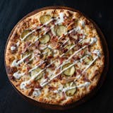 Pickel Bacon Ranch Pizza