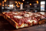 Upside Down Square Pizza