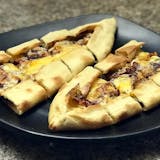Turkish Pastrami Pide Pizza
