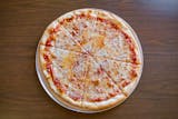 Plate Size Cheese Pizza