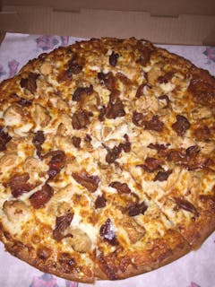 Chicken Bacon Ranch Pizza