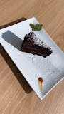 Chocolate cake slice