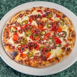 Twin Peak Hawaiian Thin Crust Pizza