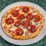 Meat Supreme Thin Crust Pizza