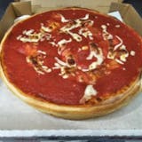 Cheese Deep Dish Chicago Style Pizza