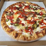 Twin Peak Hawaiian Hand Tossed Crust Pizza