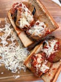 Eggplant Parmesan Sandwich