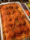 Spaghetti Meatballs Catering