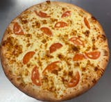 White Fresh Tomatoes Pizza