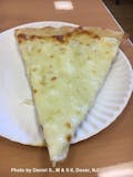 White Pizza Slice