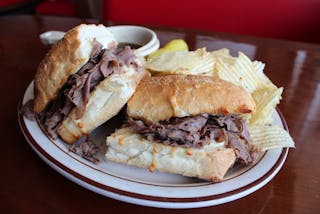 Quatro's Famous Italian Beef Sandwich