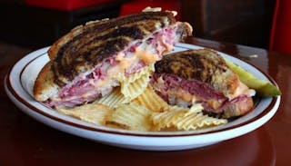 Quatro's Sooper Reuben Sandwich