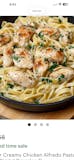 Pasta with Grilled Chicken Alfredo