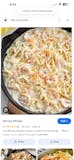 Pasta with Shrimp Alfredo