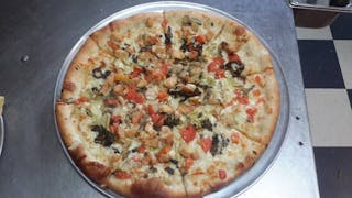 Grilled Chicken Pizza
