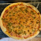 Vegan Sausage & Peppers Pizza