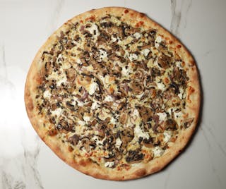 Mushroom & Rosemary Pizza