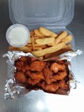 Boneless Wing Combo with Fries