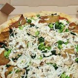 White Veggie Special Pizza
