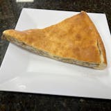 Stuffed Cheesesteak Pizza Slice