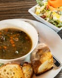Lentil Soup & Salad
