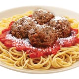 Pasta with Meatball Marinara Sauce