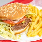 4. Double Cheeseburger with Fries & Soda Special