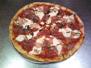 Three Toppings Neapolitan Pizza