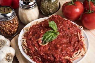 Spaghetti with Sauce