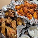 Large Sancho & 12 Wings Combo Special
