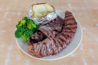 Broiled Romanian Steak