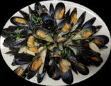 Mussels Possillipo with White Sauce