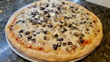 Black Olives & Mushrooms Pizza