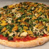 Mixed Vegetables Pizza without Cheese